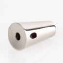 Ms Deckenhalter f&uuml;r Stahlseile Seilstopper Deckenaufh&auml;ngung konisch seitlicher Ausgang 4 mm