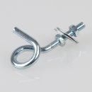 Ringschraube offen  M5 x50 mm Stahl verzinkt
