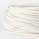100 Meter PVC Aderleitung Elektro-Kabel Stromkabel 1x0,75 mm² H05V-K weiß (NYA-F)  flexibel