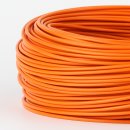 100 Meter PVC Aderleitung Elektro-Kabel Stromkabel 1x0,75 mm&sup2; H05V-K orange (NYA-F)  flexibel