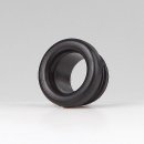 Isolierungs-Gewindenippel schwarz 15x8 mm M13x1 Durchgang 8,8 mm