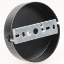 Lampen-Baldachin 100x25mm Metall schwarz für 1...