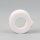 Stellring Kunststoff weiß 13x11mm 6,5mm Durchgang für Lampen und Leuchtenbau