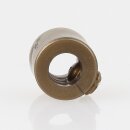 Stellring Kunststoff gold 13x11mm 6,5mm Durchgang...