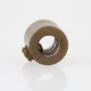 Stellring Kunststoff gold 13x11mm 6,5mm Durchgang für Lampen und Leuchtenbau