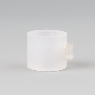 Lampen Stellring Kunststoff transparent 13x11mm 6,5mm Durchgang