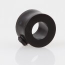 Stellring Kunststoff schwarz 18x10mm 10,5mm Durchgang für Lampen und Leuchtenbau