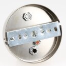 Lampen-Baldachin 100x25mm Metall Edelstahloptik mit...