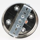 Lampen-Baldachin 100x25mm Metall verchromt mit...