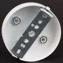 Lampen-Baldachin 100x25mm Metall weiß mit...