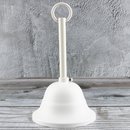 Lampen Baldachin Metall 90x61mm flaemisch weiss mit...