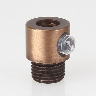 M10x1 AG Zugentlaster Zugentlastung 13x17mm für Kabel Metall Antik Fume