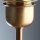 M10x1 Rundmutter 13x2.5mm Messing Antik Fume