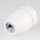 E27 Premium Porzellanfassung glasiert mit Kabel Zugentlastung M13x1 weiß 250V/4A