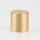 M8x1 Abschlussknopf Zierknopf 10x10mm zylindrisch Messing für Lampen und Leuchtenbau