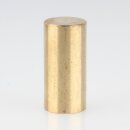 M10x1 Abschlussknopf Zierknopf 12x25mm zylindrisch...