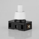 Einbau-Druckschalter weiß 1-polig EIN/AUS 250V/6A...