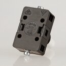 Einbau-Druckschalter weiß 1-polig EIN/AUS 250V/6A 8mm Achse