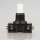 Lampen Einbauschalter Einbau-Druckschalter weiß 230V/6A(2A) 8mm Achse 1-polig