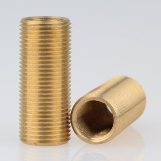 M13x1 AG auf M10x1 IG  Länge 30mm Reduzier Gewinde-Adapter Messing