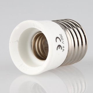 E27 auf E14 Lampen-Fassung Adapter Keramik