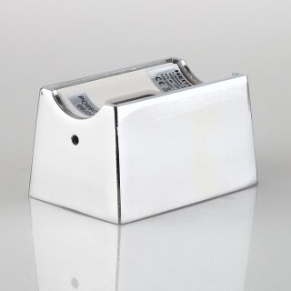 1-Sockel Linestra Linien S14d Lampenfassung Metall verchromt für 220-240V AC Leuchtmittel