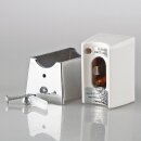 1-Sockel Linestra Linien S14d Lampenfassung Metall verchromt für 220-240V AC Leuchtmittel