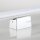 1-Sockel Linestra Linien S14d Lampenfassung Metall verchromt für 220-240V AC Leuchtmittel