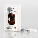 1-Sockel Linestra Linien S14d Lampenfassung Kunststoff weiß für 220-240V AV Leuchtmittel