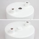 5 x Abschluss-Stopfen weiss Rohr 13 mm außen