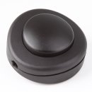 Fuß-Tretschalter Fußschalter Schnurschalter 65x30mm Schwarz 250V/2A für Rundkabel