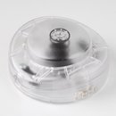 Fuß-Tretschalter Fußschalter Schnurschalter transparent 65x30mm 250V/2A für Rundkabel