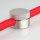 Lampen Distanz-Aufhänger Affenschaukel Kabelhalter Metall Edelstahloptik