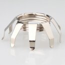 E14 Glashaltefeder Federring Federkorb Metall verzinkt...