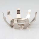 E14 Glashaltefeder Federring Federkorb Metall verzinkt...