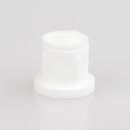5 x Abschluss-Stopfen weiss Rohr 10 mm außen