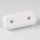 Schnurschalter Schnur-Zwischenschalter weiss 60x26mm 250V/2A für Rund und Flachkabel