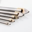 Heller Glas Keramikbohrer-Satz 4, 5, 6, 8, 10mm