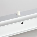 2-Sockel Linestra Linien S14s Lampenfassung 1 Meter Aluminium Silber für 220-240V AC Leuchtmittel