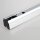 2-Sockel Linestra Linien S14s Lampenfassung 1 Meter Aluminium Silber für 220-240V AC Leuchtmittel
