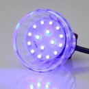 E14 LED Kappenlampe blau 16+4 SMD 1,2W/230V