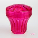 Höpler E14/230V Fassung Diamantschliffkappen-Set pink Schausteller Kirmes Beleuchtung