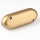 Schnurschalter Schnur-Zwischenschalter Handschalter gold 81x32mm 250V/2A mit Druckschalter