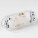 Schnurschalter Schnur-Zwischenschalter Handschalter transparent 81x32mm 250V/2A mit Druckschalter
