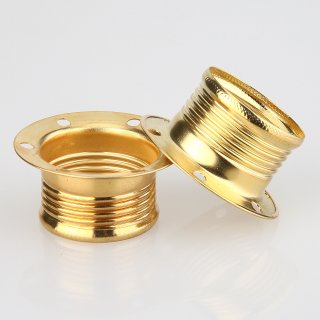 E14 Schraubring 43x20mm Metall vermessingt für Lampenfassung