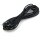 7,5m Staubsauger-Anschlussleitung 2x0,75 mm² H03 VV-F, 2 x 0,75mm²  schwarz