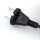 7,5m Staubsauger-Anschlussleitung 2x0,75 mm² H03 VV-F, 2 x 0,75mm²  schwarz