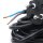 7,5m Staubsauger-Anschlussleitung 2x0,75 mm² H03 VV-F, 2 x 0,75mm²  schwarz