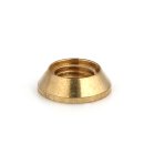 M8x1 Schrägmutter 13x4mm Messing roh