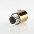 Zugentlastung Messing poliert 18x16mm mit M13x1...